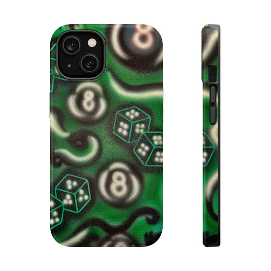 MagSafe "risk it! pt. 2" airbrush iPhone case