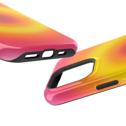 MagSafe "Pink Lemonade Aura" Airbrush iPhone Case