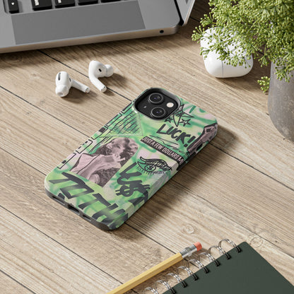 "lust over luck" airbrush iPhone case