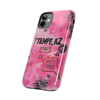 "tempe, az pt. 2" airbrush iPhone case