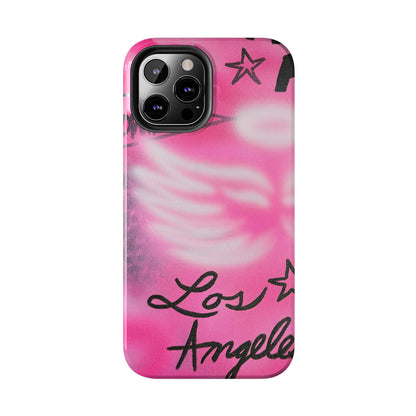 "pink angel wings" airbrush iPhone case