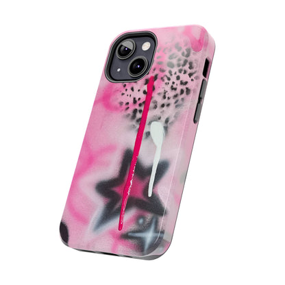 "pink cheetah" airbrush iPhone case