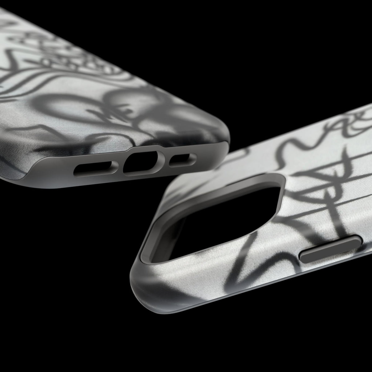 MagSafe „444“ Airbrush iPhone Hülle