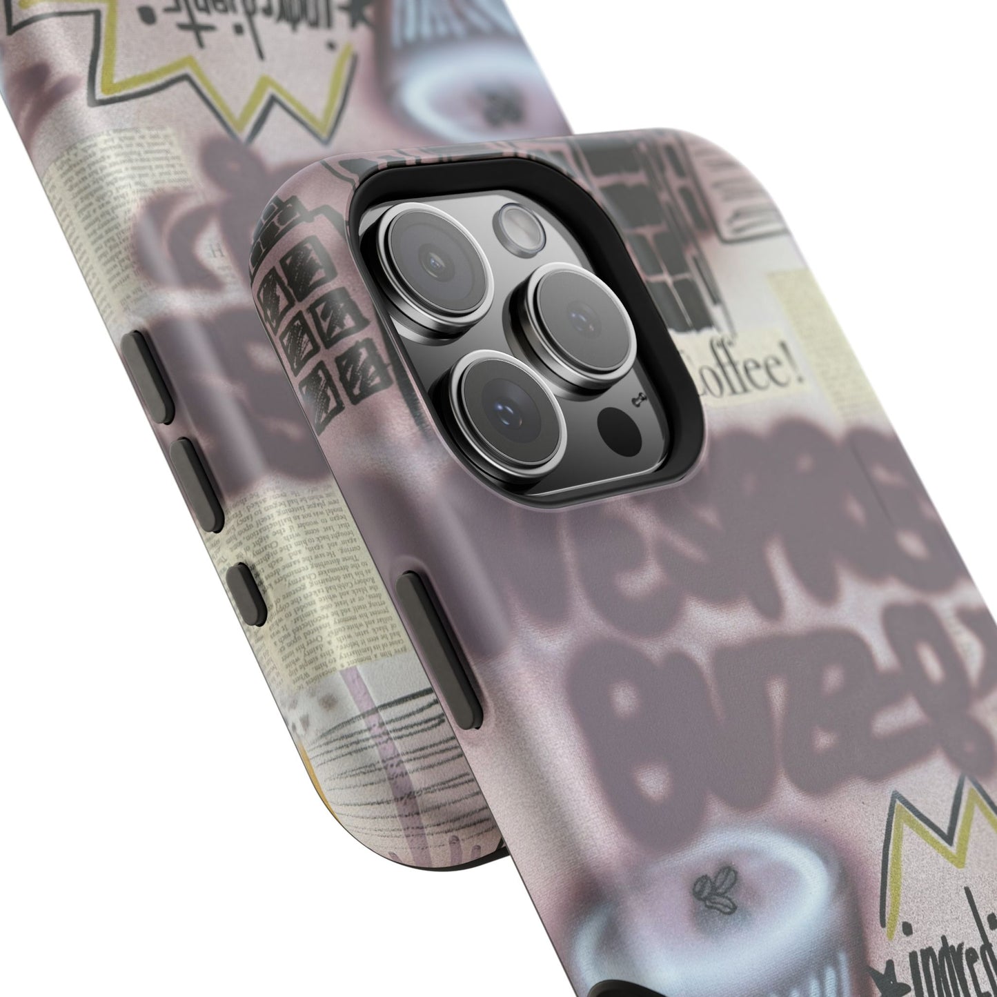 MagSafe "espresso martini" airbrush iPhone case