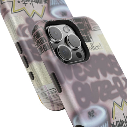 MagSafe "espresso martini" airbrush iPhone case