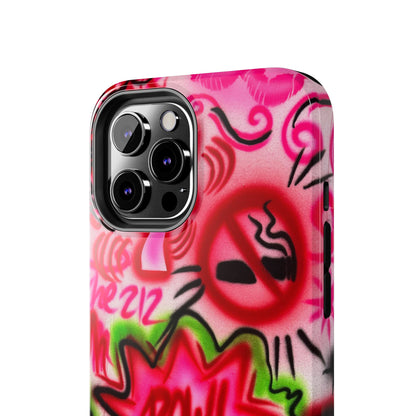 "in the 212" airbrush iPhone case