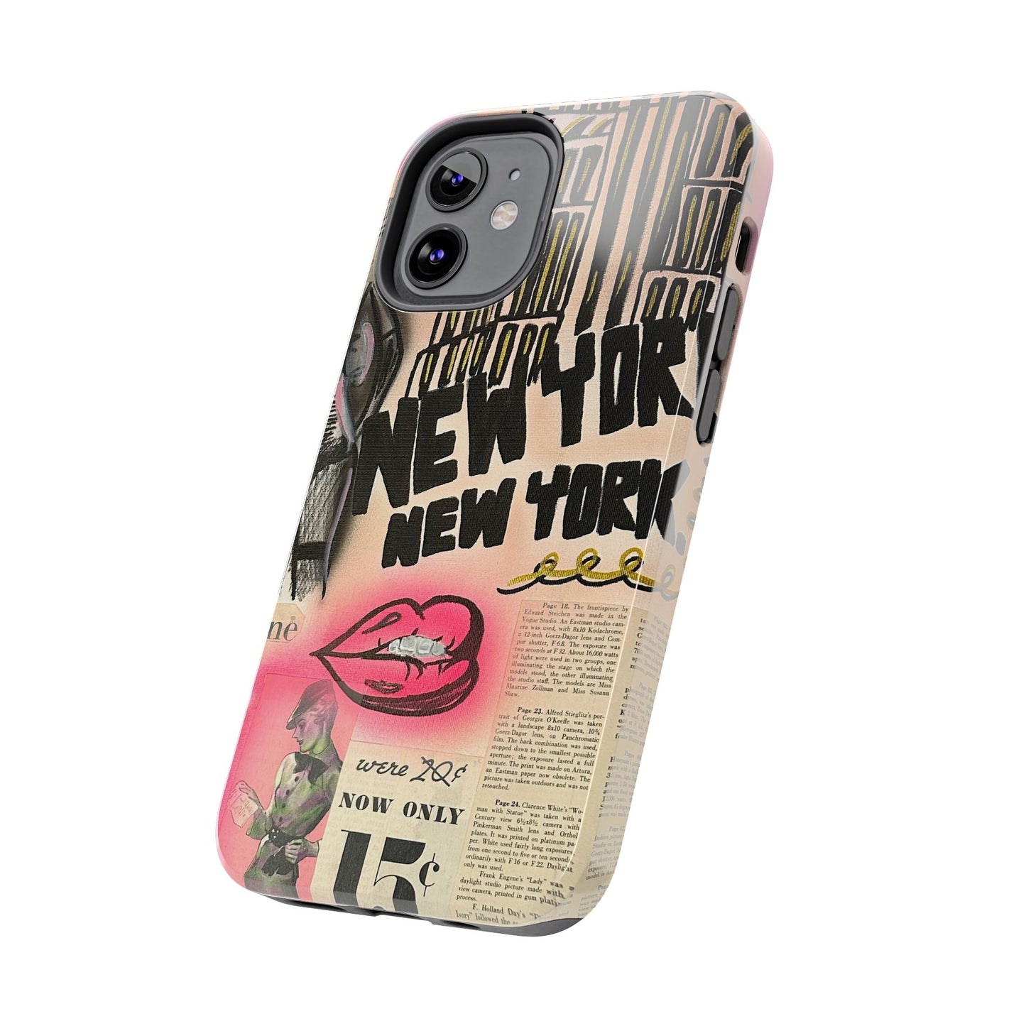 "new york, new york!" airbrush iPhone case