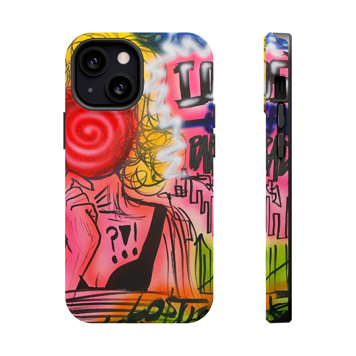 MagSafe „Lost in Paradise“ Airbrush-iPhone-Hülle
