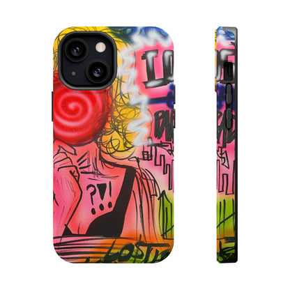 MagSafe „Lost in Paradise“ Airbrush-iPhone-Hülle