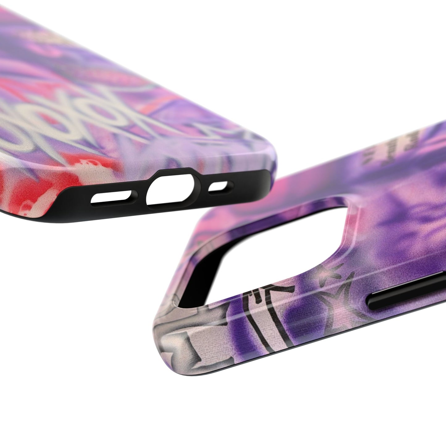 "mic check" airbrush iPhone case