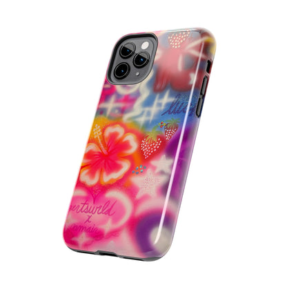 "luck and luv" airbrush iPhone case