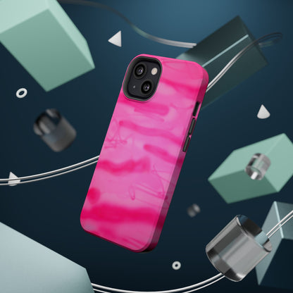 MagSafe "pink camo" airbrush iPhone case