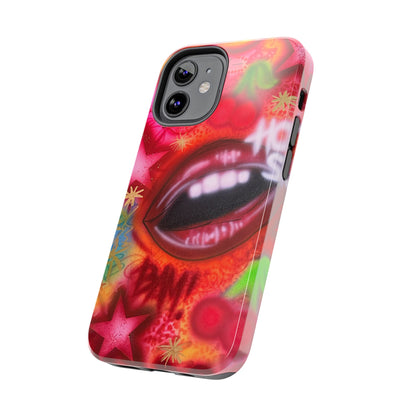"hot stuff" airbrush iPhone case