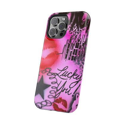 MagSafe "ulterior motive" airbrush iPhone case