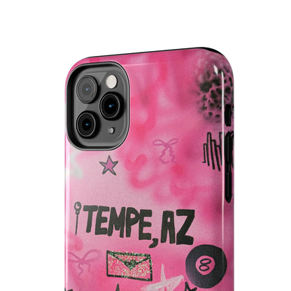 "tempe, az pt. 2" airbrush iPhone case