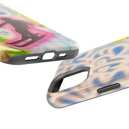 MagSafe "winter escape" airbrush iPhone case