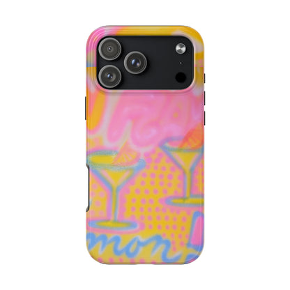 "Lemontini" Airbrush iPhone-Hülle