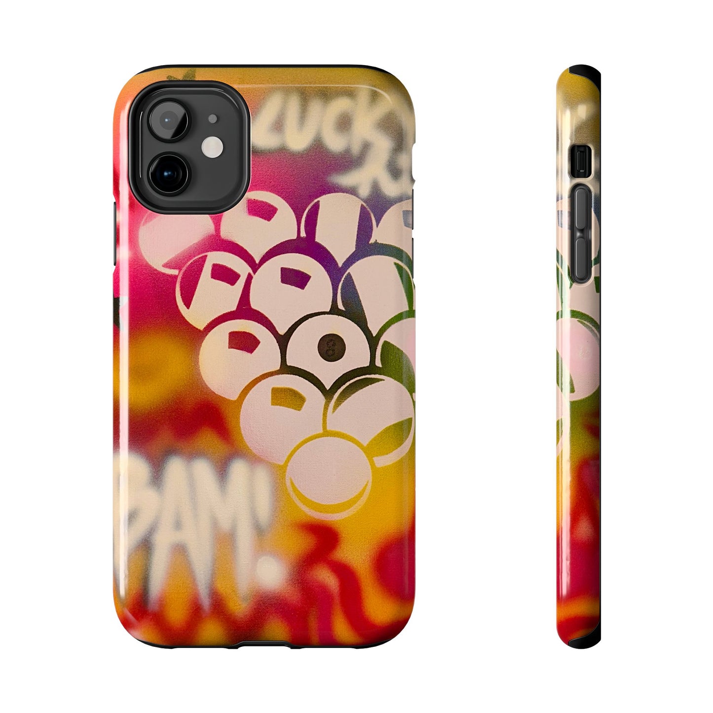 limited edition "bright billiards" airbrush iPhone case