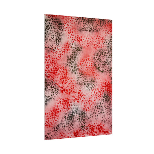 "red cheetah" airbrush rolled print