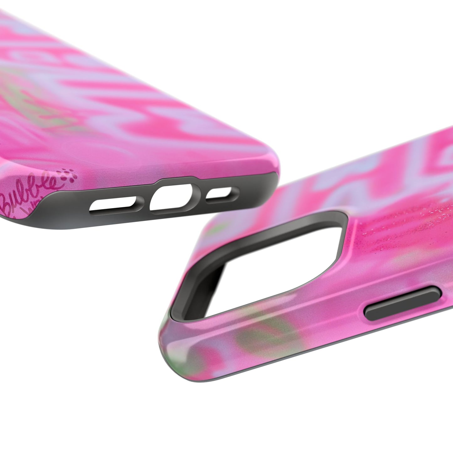 MagSafe "sunset sorbet" airbrush iPhone case