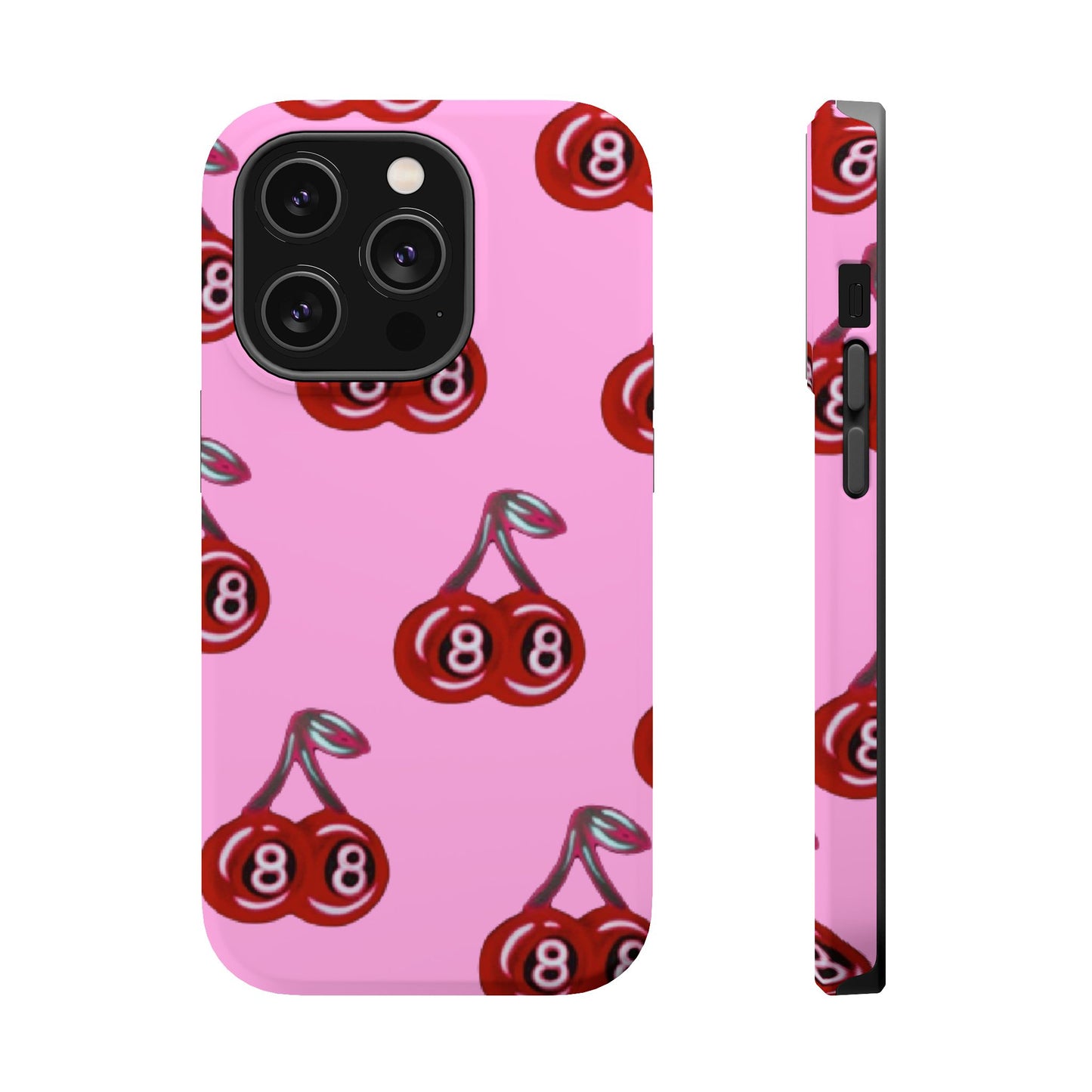 MagSafe "cami cherry pink" Airbrush iPhone Hülle