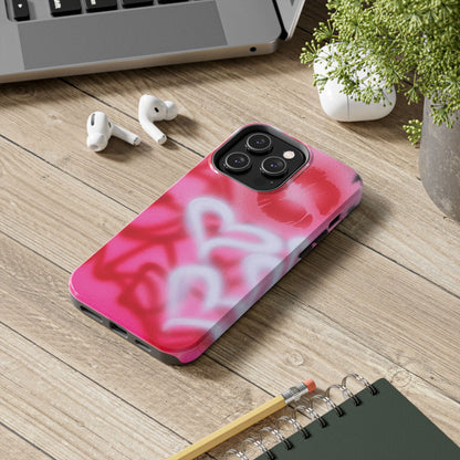 "romantic rush" airbrush iPhone case