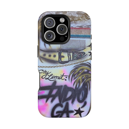 MagSafe "indio, ca" airbrush iPhone case