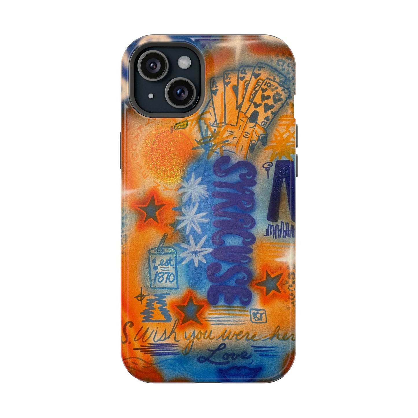 MagSafe „Syracuse“ Airbrush iPhone Hülle