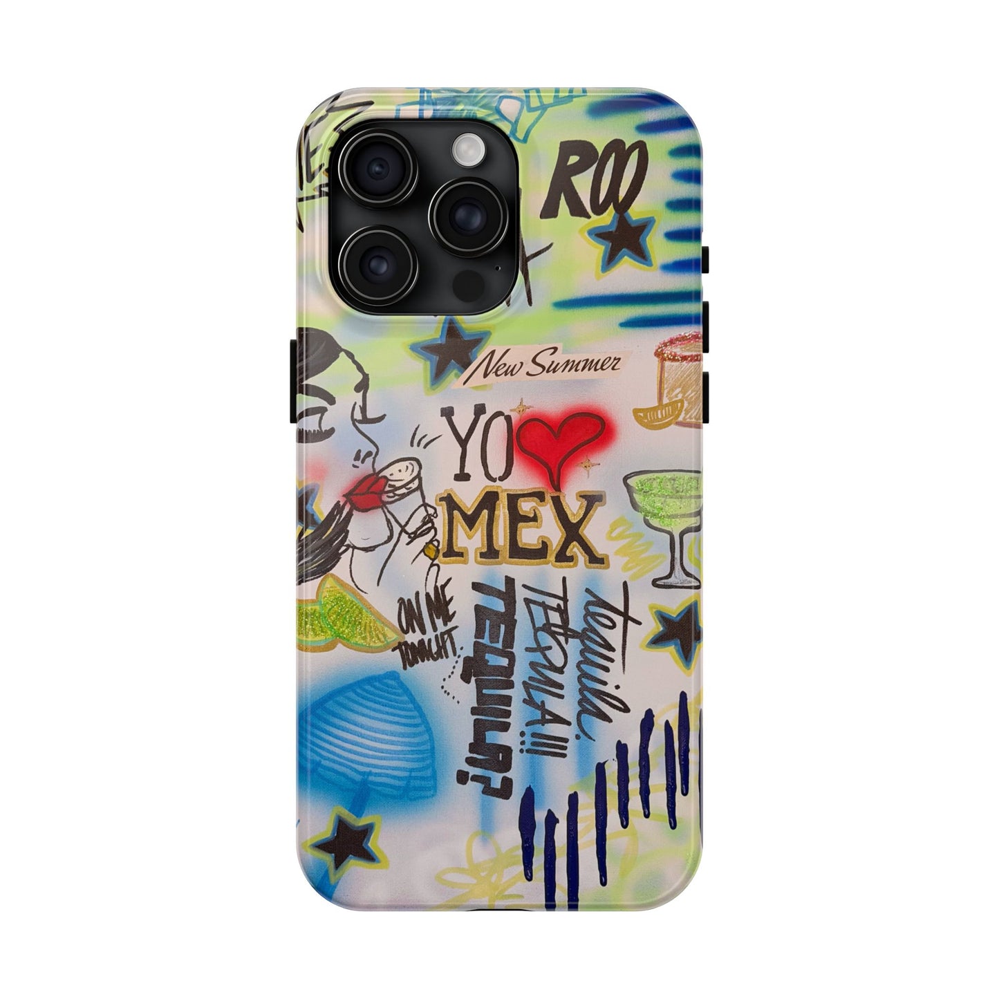 "salted lime" airbrush iPhone case