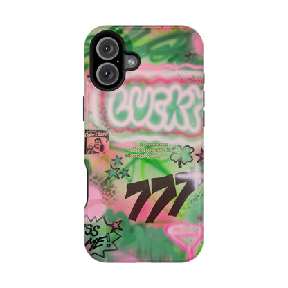 MagSafe "so lucky" airbrush iPhone case