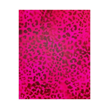 "leopard lust" airbrush rolled print