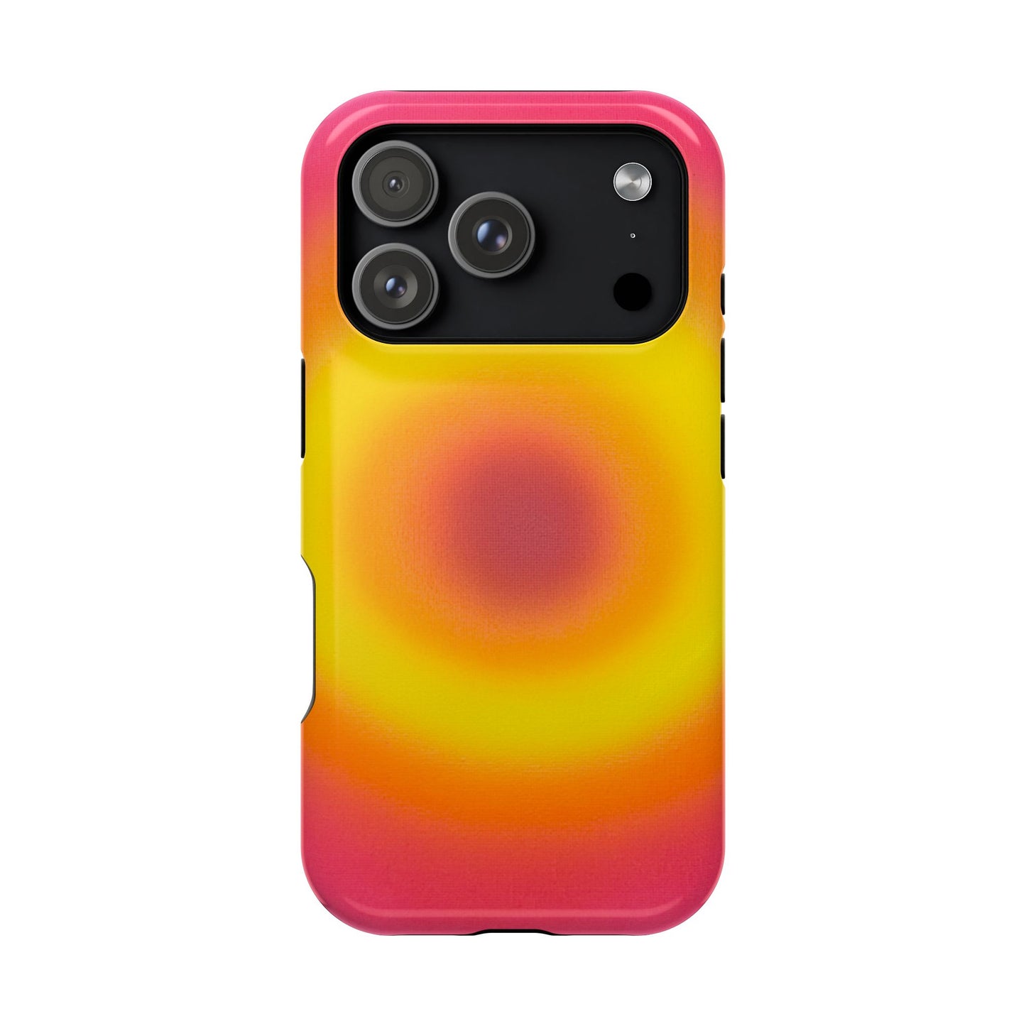 MagSafe "Pink Lemonade Aura" Airbrush iPhone Case
