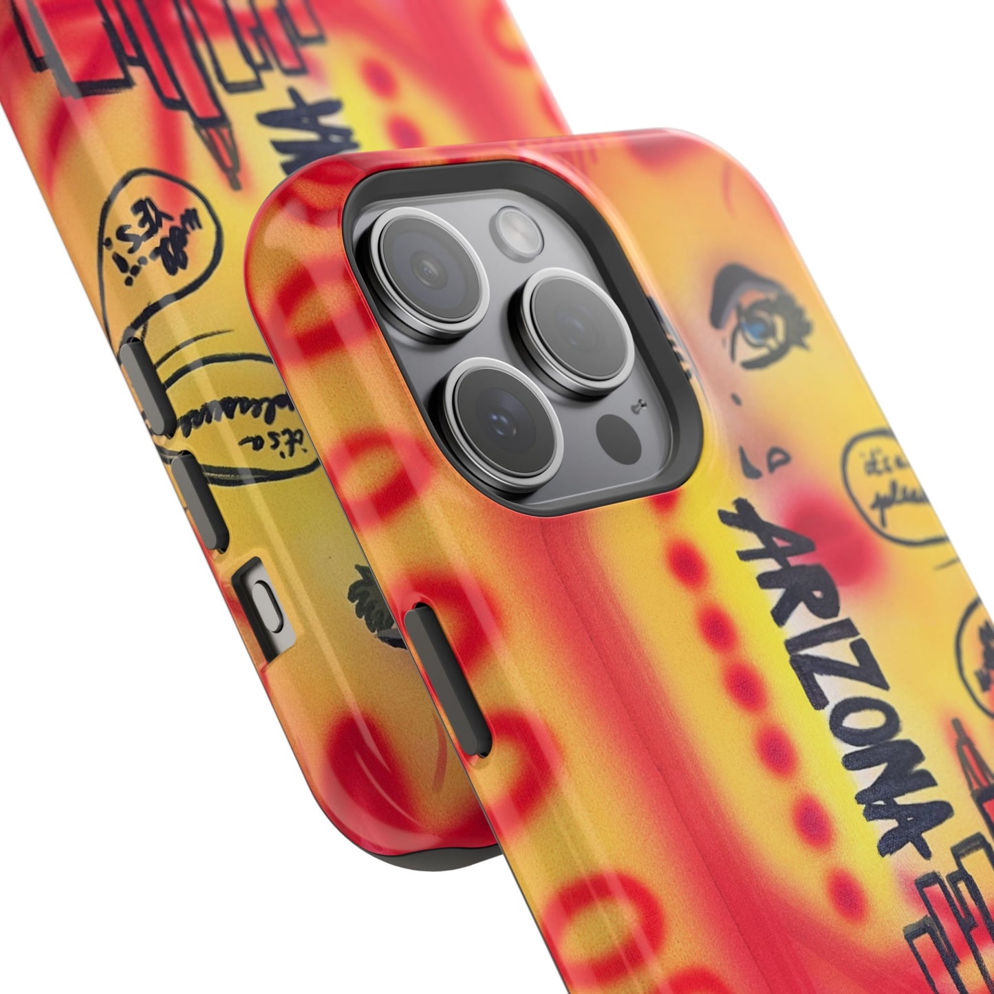 MagSafe "tempe, az" airbrush iPhone case