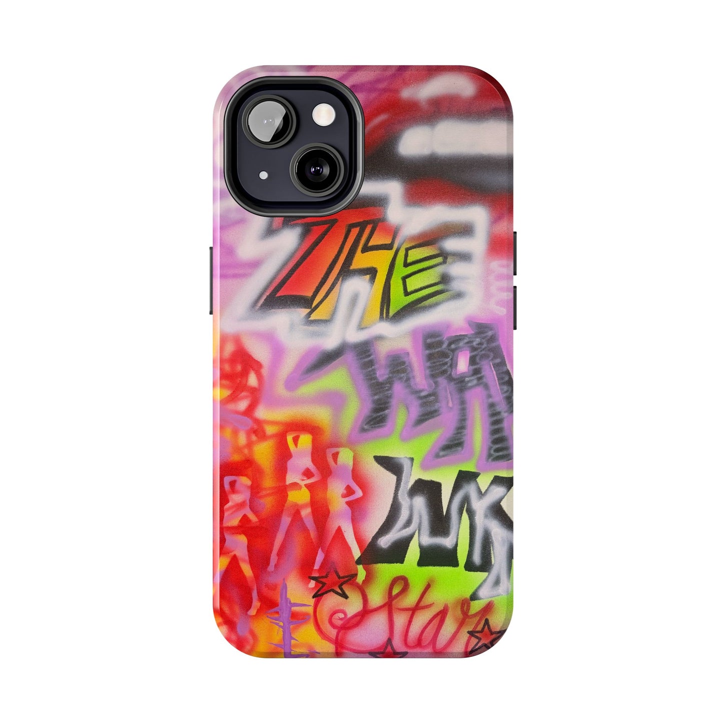 "wynwood gold" airbrush iPhone case