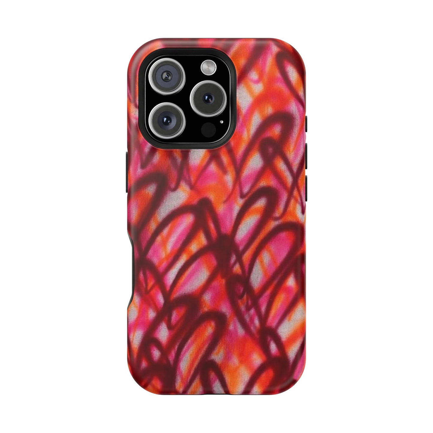 MagSafe „Graffiti Love“ Airbrush iPhone Hülle