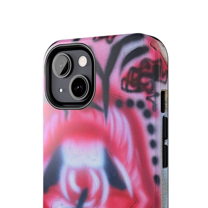 "be happy go lucky" airbrush iPhone case