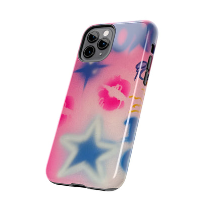 "star symbol" airbrush iPhone case
