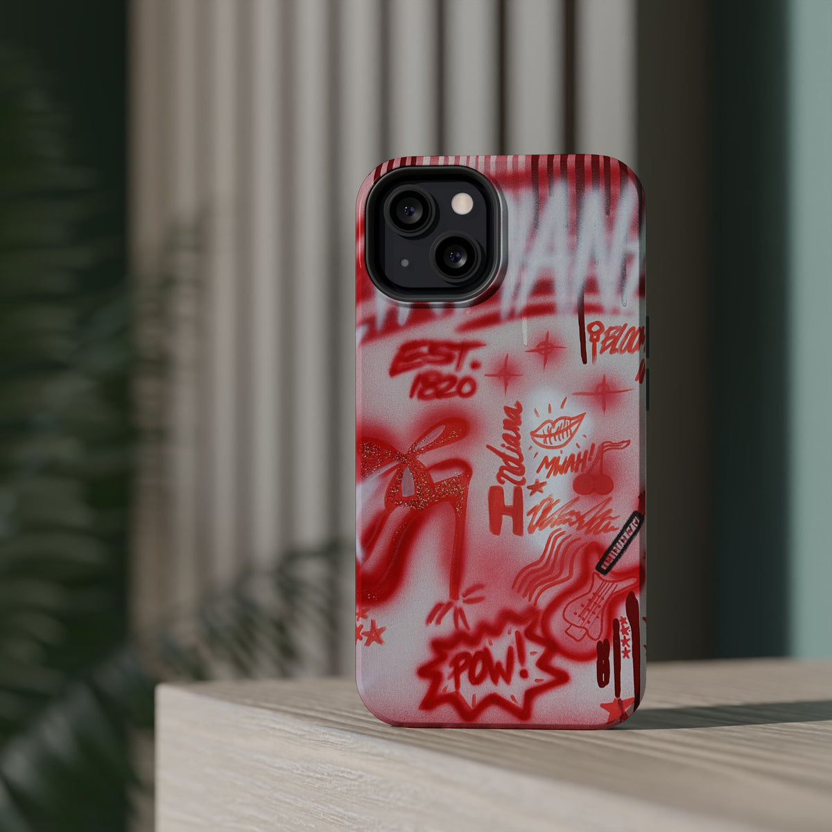 MagSafe "indiana" airbrush iPhone case
