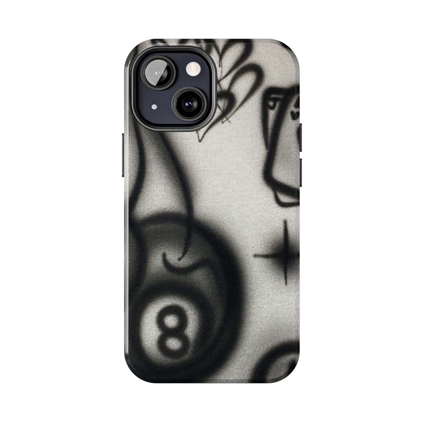 "hidden ace" airbrush iPhone case