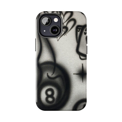 "hidden ace" airbrush iPhone case