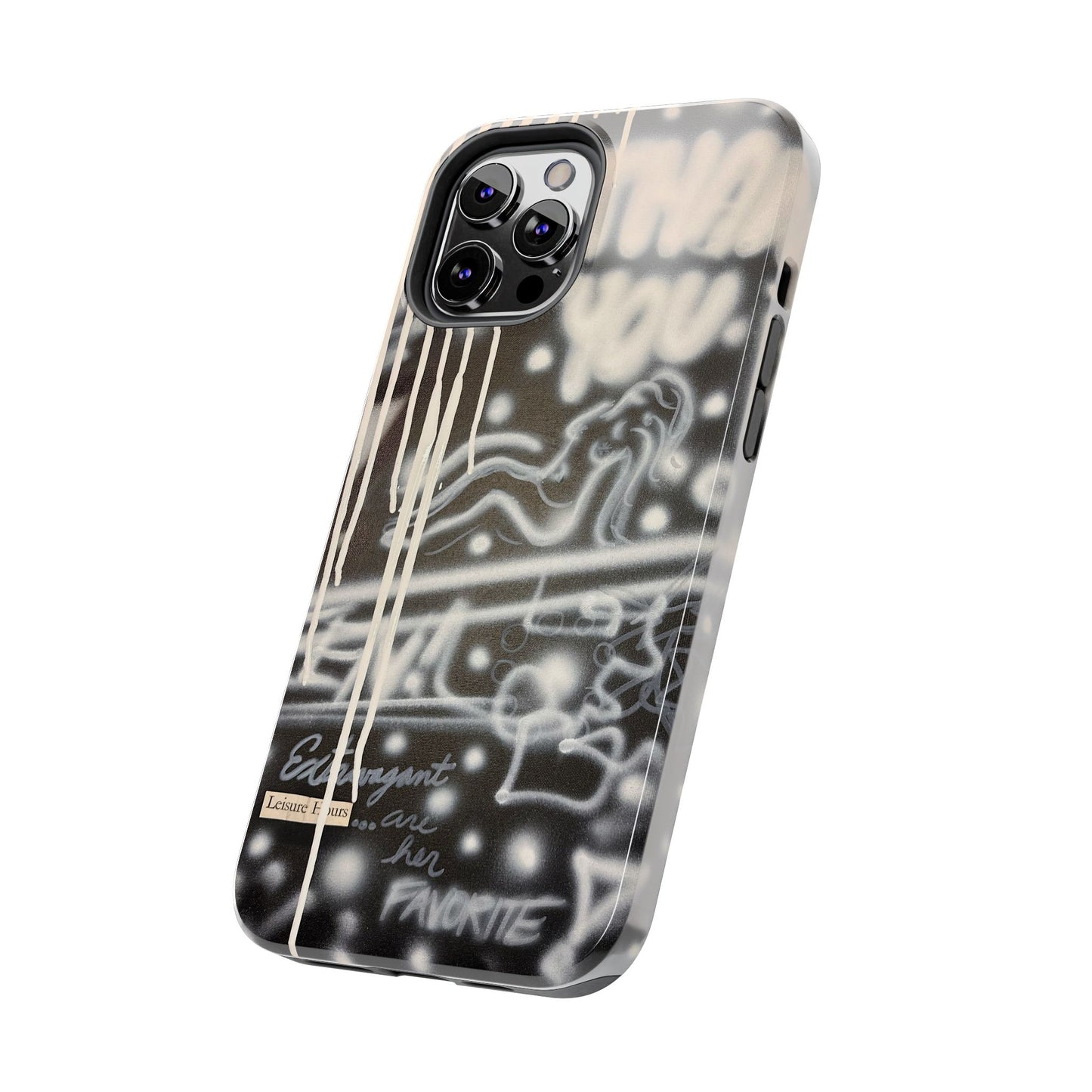 "extravagant leisure" airbrush iPhone case