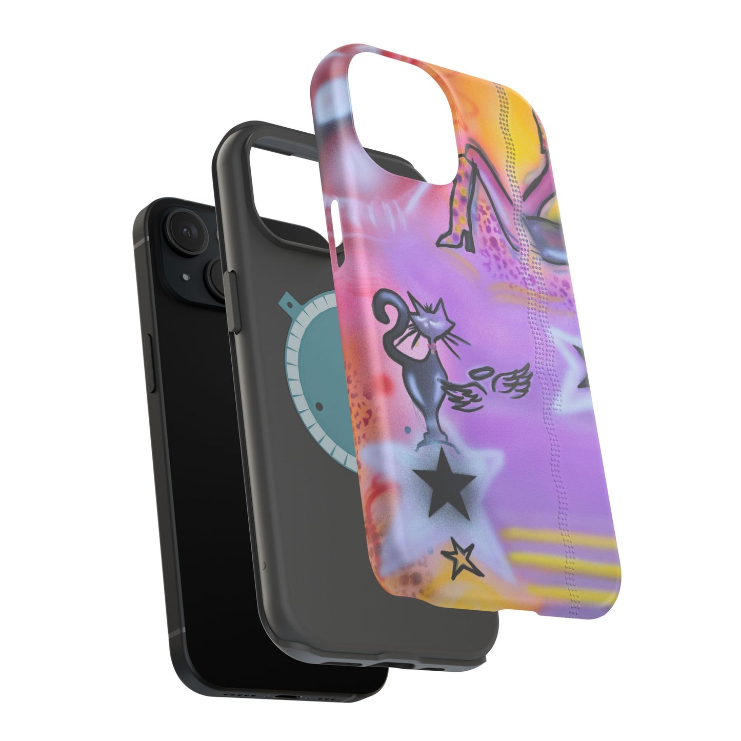 MagSafe @mayacain airbrush iPhone case