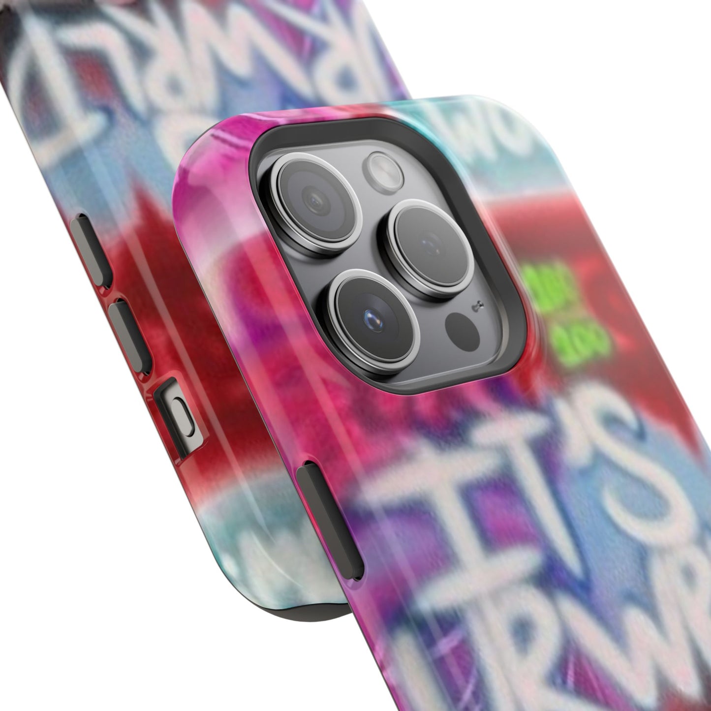 MagSafe „its ur WRLD“ Airbrush iPhone Hülle