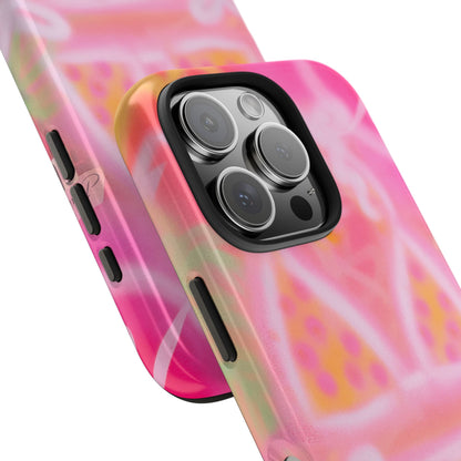 "yellow polka dot bikini" airbrush iPhone case