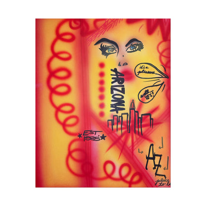 "tempe, az" airbrush rolled print
