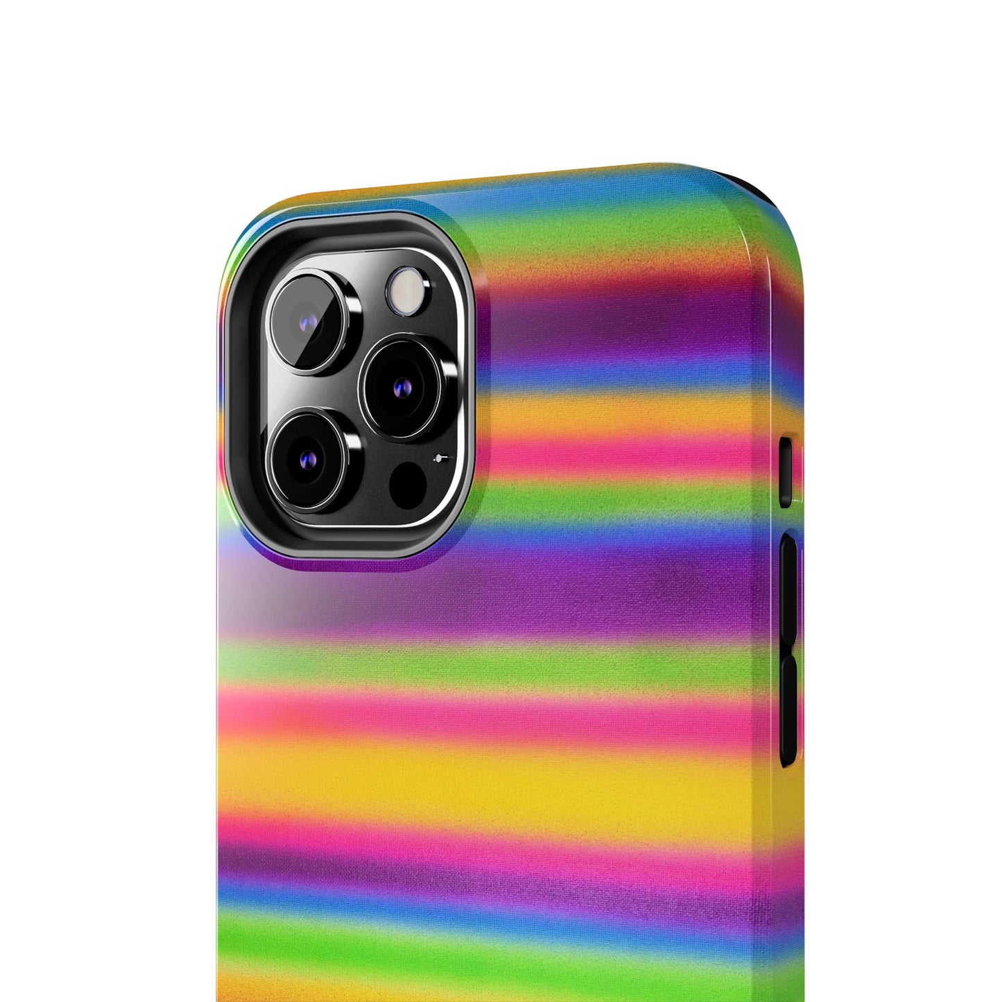"colorful stripes" airbrush iPhone case