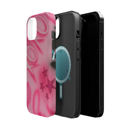 MagSafe "perfectly pink" airbrush iPhone case