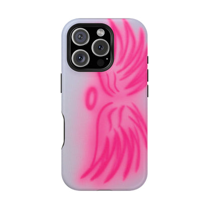 MagSafe "angel wings" airbrush iPhone case