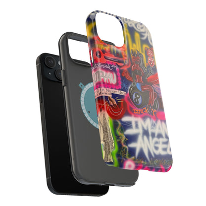 MagSafe "im an angel" airbrush iPhone case