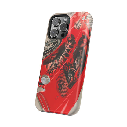MagSafe "Cobra Phantom" Airbrush iPhone Hülle